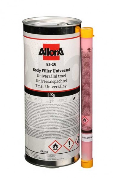 AllorA universal body filler 82-25 cartridge 3Â kg